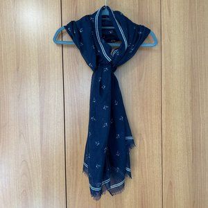 NWOT Nautica Anchor Scarf